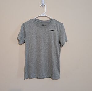 TWO Small Nike Woman's Black And Grey T-Shirts